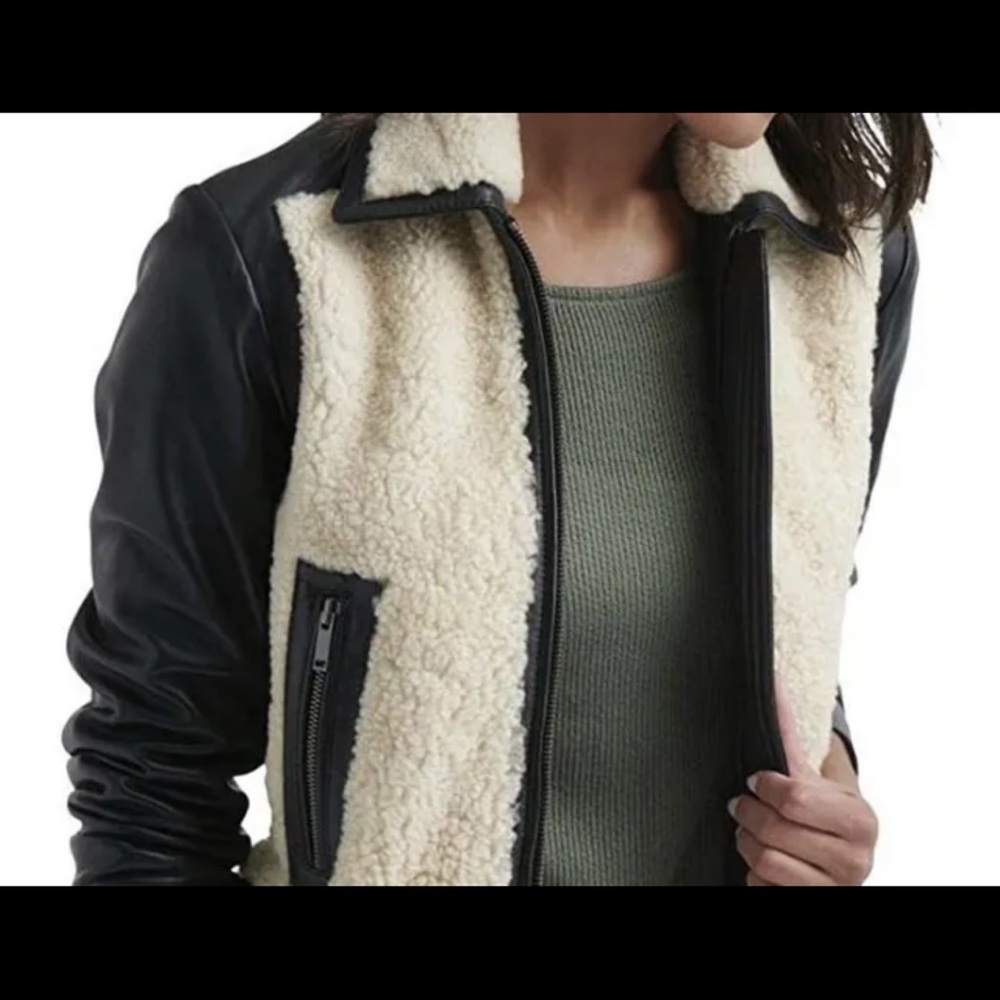 Leather jacket